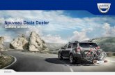 Nouveau Dacia Duster .2 GAMME ACCESSOIRES I NOUVEAU DACIA DUSTER Le juste n©cessaire pour une protection
