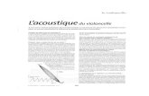 Acoust violoncelle - articles.ircam.frarticles.ircam.fr/textes/Causse05b/index.pdf · le violoncelle fonctionnement, principalement dans les basses fréquences. La cavité aérienne