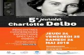 JEUDI 24 MAI 2018 - vyvs.fr · 16h00 « les racines familiales de Charlotte Delbo » par Elisabetta Ruffini, Directrice de l’ISREC, Bergame, Italie et « l’immigration italienne