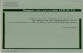 Rapport de recherche LPC N° 74 - media.lcpc.frmedia.lcpc.fr/ext/pdf/ifsttar/librarie/fonds_ancien/RR074.pdf · Application des modèles élastoplastiques de l'Université de Cambridge