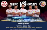 Tunisie - Costa Rica - allianz-riviera.fr · Tunisie - Costa Rica. Match de préparation pour la Coupe du Monde FIFA Russie 2018 ™ Mardi 27 mars 2018 - Coup d’envoi: 20:00 - Allianz