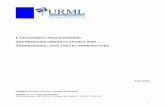 EPUISEMENT PROFESSIONNEL DES MEDECINS ... - urml-idf… · 1 l’epuisement professionnel des medecins liberaux franciliens: temoignages, analyses et perspectives juin 2007 commission