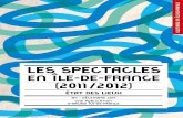 les SPECTACLES en île-de-france 2011 /2012 REALISEES/cultures-4.pdf · CNAR Culture (recueil des données), Stéphanie Molinero (Arcadi Île-de-France, coordination, traitement des