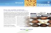 Snack 2 Pesage et Analyse en Laboratoire News - … · Snack Pesage et Analyse en Laboratoire 2 ... tiquement à l’aide d’un système à effet ... utilise son propre système