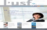 Le magazine des Utilisateurs des progiciels de gestion SAP ...USFn3... · “L’évolution du taux de maintenance de SAP : enjeux et actions par Christiane Féral-Schuhl page 4 Trimestriel