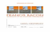 DOSSIER DE PRESSE - Actualit©s Grimaldi Forum .Francis Bacon   Londres et de la Francis Bacon MB