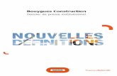 BOUYGUES · Bouygues Construction - Dossier de Presse 1 Sommaire SOMMAIRE 1 I- PRESENTATION DU GROUPE 3 1/ Introduction : profil 3 2/ Organigramme simplifié 4