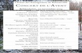Chœur des Enseignants de Ribeauvillé CONCERT DE …static.reseaudescommunes.fr/cities/70/documents/lv3xcyqrrv8fpzt.pdf · Marimba : Ryoko Kondo Jean-Sébastien Bach (1685 – 1750)