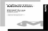 • Manuel d’Utilisation Digital Clamp-OnModel AC68 …³n y en instalaciones fijas, así como en instalaciones menores, pero no en líneas principales de suministro, líneas aéreas