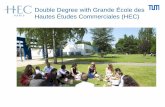 Double Degree with Grande ‰cole des Hautes ‰tudes ... Double Degree with Grande ‰cole des Hautes
