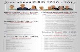 Avec Josy , Marie Jo et Marie laude Débutants PU …clubinforocatin.free.fr/Animations/AnimationsCIR_2017.pdf · Recherche de programme TV, ... carnet d’adresses ... transitions
