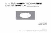 La Géométrie cachée de la nature - Philippe · PDF fileJacques HERZOG: Jacques Herzog et Pierre de Meuron créent en 1978 leur agence d’archi-tecture Herzog & de Meuron à Bale