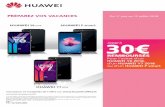 PRÉPAREZ VOS VACANCES Du 1er - mobile.free.frmobile.free.fr/shop/docs/offresHuawei_PSmart.pdf · Huawei Technologies France SASU est enregistré au RCS de Nanterre sous le numéro