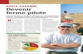 HAUTE-GARONNE Devenir ferme pilote · compte des bonnes pratiques agri-coles, local phyto, équipements de protection individuelle, régla-ge du matériel, aire de remplis-sage et