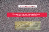 stabilisation de gravier - Espace Chassartchassart.com/documents/Documentation nidagravel.pdf · A. Le principe de la stabilisation de gravier Nidagravel® Les plaques en polypropylène