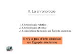 II. La chronologie - Renseignements généraux · Manéthon, prêtre égyptien à Sebennytos, sous Ptolémée II Extraits dans Flavius Josèphe (1er s. ap. J.-C.), dans le Contre
