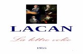 LACAN - staferla.free.frstaferla.free.fr/Lacan/La lettre volee.pdf · 2 Ce document de travail a pour sources principales : « Le séminaire sur la lettre volée », in La Psychanalyse
