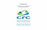 ANNEXES - crc-canada.org · Les Statuts et Règlements de la CRC ont été approuvés par le Saint-Siège en 2016. ... Sophie Labrecque, Fondation Roncalli ... Rose DeAngelis et Lana