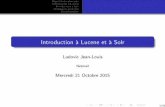 Introduction à Lucene et à Solr - latece.uqam.ca · Moteur d’indexation (librairie open-source Java) Fonctions principales Indexation de documents ... Analogie avec l’automobile