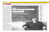 El teorema Gödel - Page mathématique de Javier Fresán · Kurt Gödel, en sus años como profesor del Instituto de Estudios Avanzados de Princeton (EEUU). El teorema Gödel ...