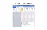 Créer un tableau - urfist.unistra.fr · document Word, il faut passer par ... la taille du doument est ... Sur l’utilisation de Word : Microsoft® Word 2010. St Herblain : Éd.