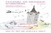 FESTIVAL DE MUSIQUE D’OBERNAI édition …alsace.edf.com/wp-content/uploads/2017/07/FestivalMusiqu...Francisco Tarrega, Gran Jota, Valse en la Majeur, Isaac Albeniz, Asturias...