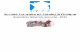 Société Française de Cytologie Clinique - SFCC.org · La revue dénommée « Annales de Pathologie » est la revue ... 23 au 27 janvier 2012 à Paris, avec examen de l ... Special