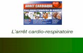 L’arrêt cardio-respiratoire - amiform.com · A- L’arrêt cardio-respiratoire est plus souvent d’origine respiratoire chez l’enfant. ... doit être considérée en ACR et