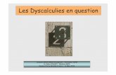 Les Dyscalculies en question - Espace pédagogiqueww2.ac-poitiers.fr/ecoles/IMG/pdf/DYSCALCULIES_PMF_v2.pdf · Définitions Michèle MAZEAU : On appelle dyscalculie tout trouble spécifique