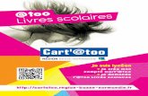 + Je crée mon compte Cart'@too - institut-saint-lo.fr · L’@too Livres scolaires concerne tous les lycéens bas-normands, quel que soit leur niveau ou leur filière.