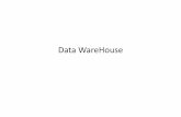 Data WareHouse - itformation.com · Définition ddun’un DW • Le Data warehouse (entrepôt de données) est Une collection de données orientées sujet, intégrées, non
