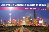 Assemblée Générale des actionnaires - nexans.fr · Sources: EIA, OCDE, ONU, IHS Automotive Consommation d’électricité Consommation d’énergie Energies renouvelables Energie