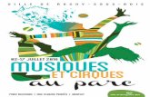 MUSIQUEs 02-17 juillet 2016 ET CIRQUEs · La Contrebande est un jeune collectif franco-catalan qui s’est formé à l’École nationale des arts du cirque de Rosny-sous-Bois puis