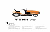 YTH170 - Gardner Inc Home Products... · PDF filede usar esta maquina. Manuale di istruzioni Prima di utilizzare la macchina leggete queste istruzioni con attenzione ed accertatevi