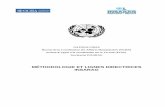 MÉTHODOLOGIE ET LIGNES DIRECTRICES INSARAG · la Résolution 57/150 sur « Le Renforcement de l'efficacité et la Coordination de la Recherche ... (RDC) 13 C6 Centre de Coordination
