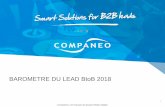 Baromètre du Lead B2B 2018 - companeogroupe.comcompaneogroupe.com/wp-content/uploads/2018/07/Barometre_BTOB... · Companeo, une marque du groupe Infopro Digital 2 Le marketing et