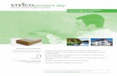 protect dry - steico.com · •Fabriqué en processus sec. Panneaux particulièrement légers et solides. • Excellente protection contre le froid en hiver. Très bonne protection