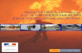 Dossier Départemental sur les RISQUES MAJEURS dans les Bouches-du-Rhône · • L’État, à travers les Directives Territoriales d’Aménagement (DTA), établit ses grandes orientations