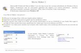 Présentation PDF... · Movie Maker 2 Vocabulaire Une collection contient des clips audio et vidéo ou des photos que vous avez importées ou capturées dans Movie Maker.