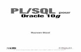 PL/SQL - eyrolles.com · mais en SQL dynamique, vous devez le faire de manière explicite. Ouverture Lorsque vous ouvrez un curseur, les variables de liaison sont utilisées pour
