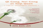 Qi Gong, Nei Gong et Taiji Quan - zhiroujia.com · NP 1 Qi Gong, Nei Gong et Taiji Quan « L’ART DU MOUVEMENT ESSENTIEL » Formations d’enseignants et de pratiquants à Paris,
