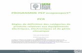 REGLES REDACTION PEP - pep-ecopassport.org · L'utilisation du PCR pour tout autre but que le développement de PSR et ... § 2.2.5, 2 ème alinéa ... Annexe E : Bibliographie 57