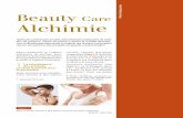 Beauty Care Alchimie - mediachimie.org · en fin d’opération, quand on frottera le linge sec. Grâce aux microcapsules, le relar- ... d’hygiène et de soin corpo-rels (Figure