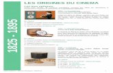 LES ORIGINES DU CINEMA - web.ac-reims.frweb.ac-reims.fr/.../160916_histoire_du_cinema/histoire_du_cinema.pdf · Céline Guillemin - CPD Arts Plastiques - DSDEN 52 1 1825 -1895 LES
