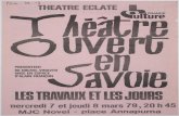 THEATRE ECLATE Savoje PRESENTENT DE MICHEL …theatre-ouvert-archives.com/sites/default/files/PROG_79_18.pdf · fiance et qu'i/ est en mêrne temps le lieu de toute significa- tion