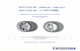 MICHELIN, l’expertise de la sécurité en hiver Dossier de ... · Les nouveaux pneus MICHELIN Pilot Alpin et MICHELIN Latitude Alpin dédiés aux véhicules ... - 100 millions de