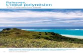 Raivavae, L’idéal polynésien - Serveur Apache iWEBointernet-web-office.net/wordpress1/wp-content/uploads/2013/05/Air... · • Une des plus belles îles du Pacifique sud : lagon