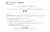sigea.educagri.fr Fiches d’aide à QGIS · F. Guerreiro Mise à jour : sept. 2018 – cc by-sa 4.0 1 QGIS_A - Présentation du logiciel QGIS est un logiciel permettant d’exploiter