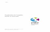 Pondération de l’enquête ELFE en maternité · Plus de 18 000 enfants nés en 2011 en France métropolitaine constituent la cohorte ELFE (soit 1/43ème des naissances françaises).