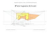 Perspective - RPN · Géométrie cotée Perspective – 2 – Exercices 1 Une droite d de l'espace est donnée par la projection sur le sol et la cote de 2 points A et B.